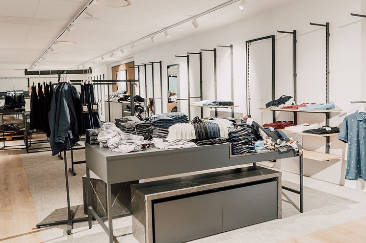 Den nye butik er undervejs
