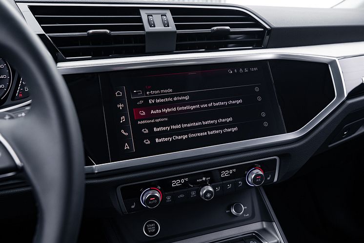 Audi Q3 TFSI e specielle plug-in-hybrid-funktioner