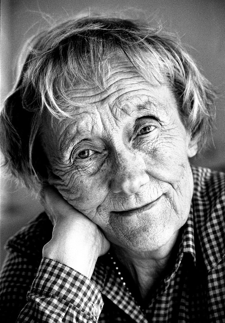 Astrid Lindgren porträtt