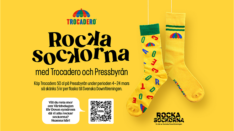 Rocka sockorna med Trocadero och Pressbyrån