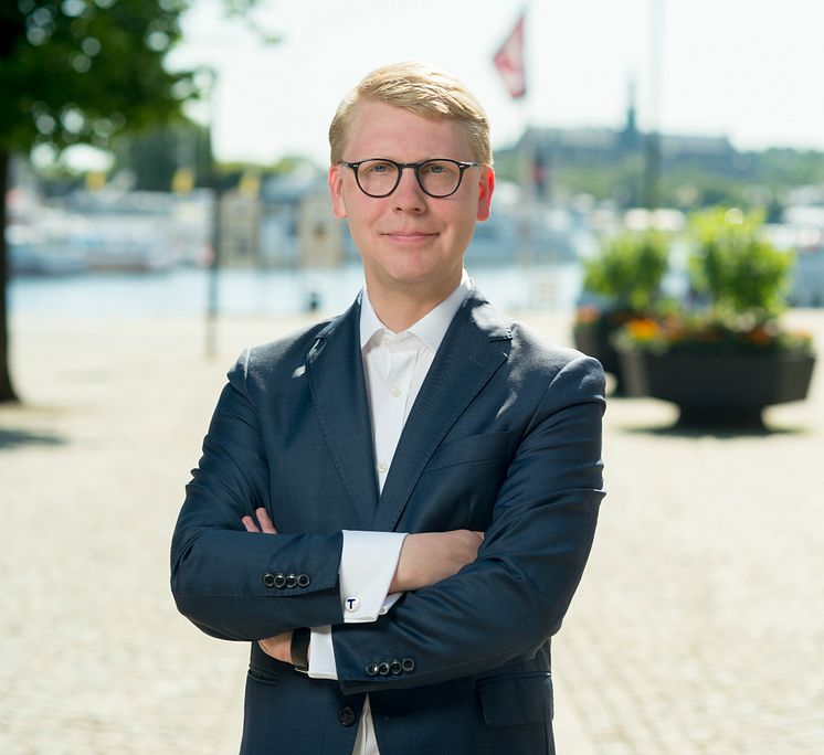 Kristoffer Tamsons (M) pressbild 