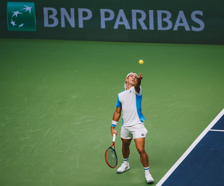 Sebastian Baez at the BNP Paribas Nordic Open 2023