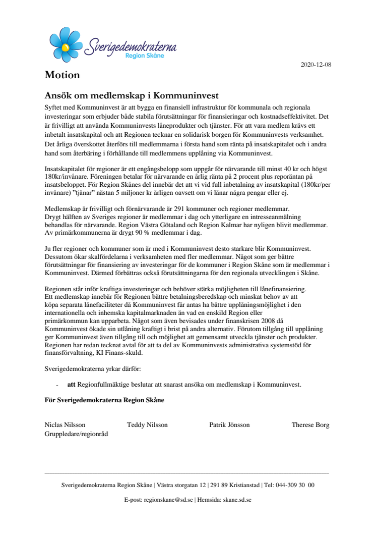 Motion medlemskap i Kommuninvest.pdf