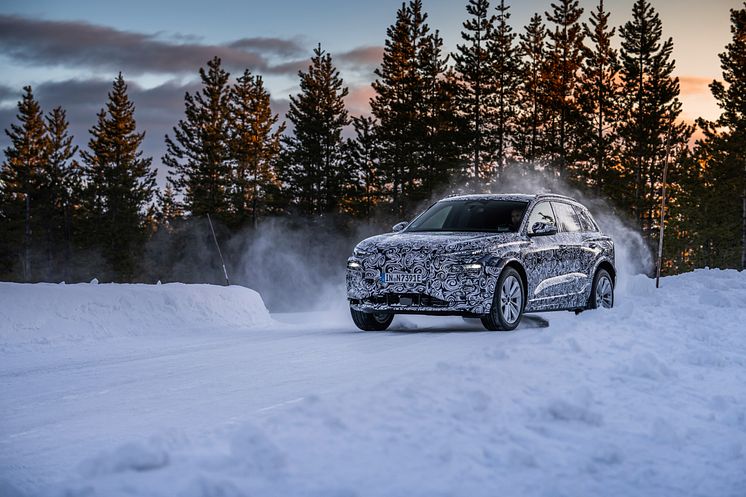 Audi Q6 e-tron prototype