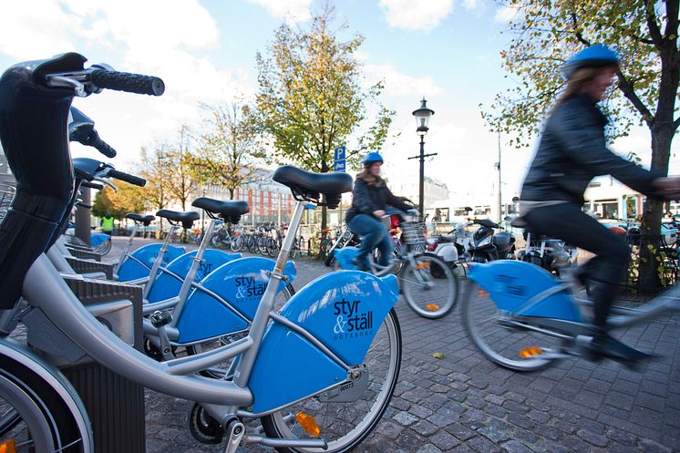 Bild Styr & Ställ Göteborg lånecykelsystem 2