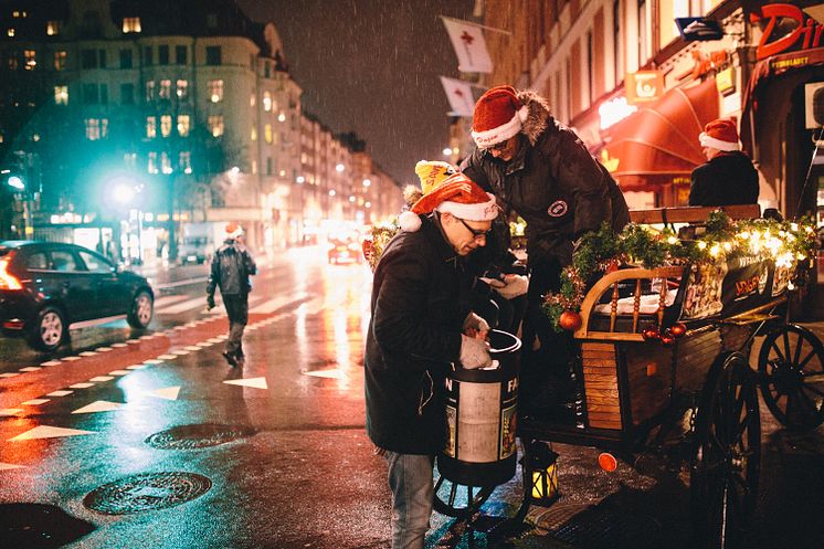 J-dagen urlastning av julbrygd