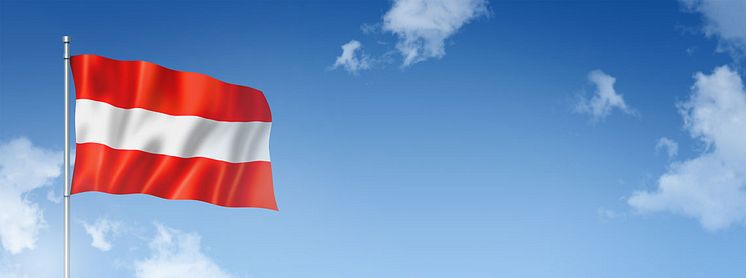 Österrike flagga