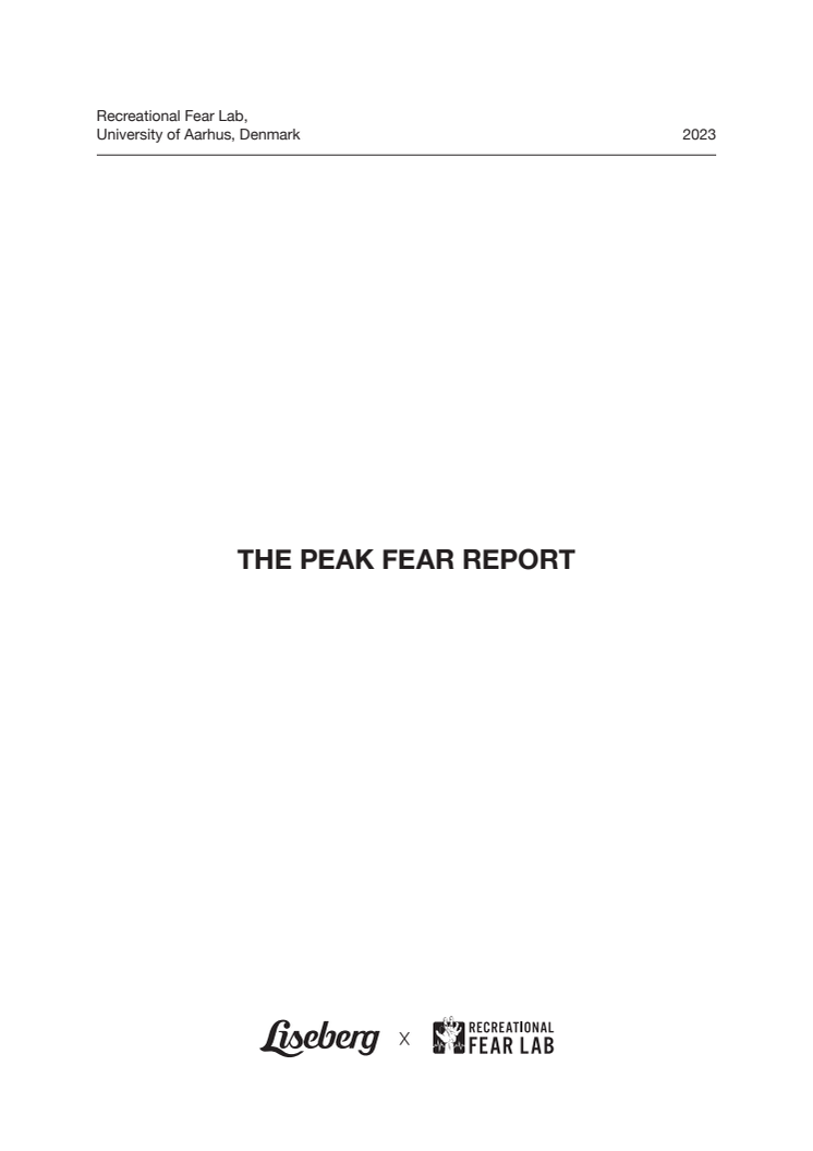 THE PEAK FEAR REPORT