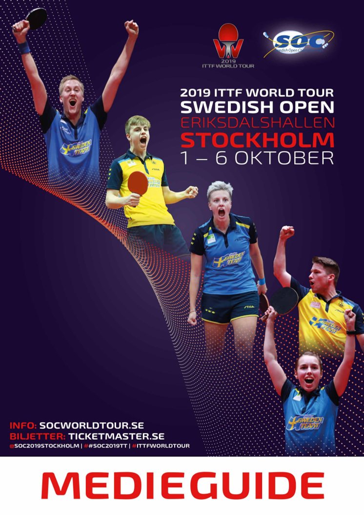 Medieguide SOC 2019, bordtennis