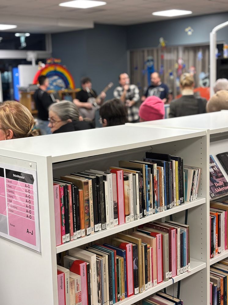 Invigning biblioteket Hjällbo C