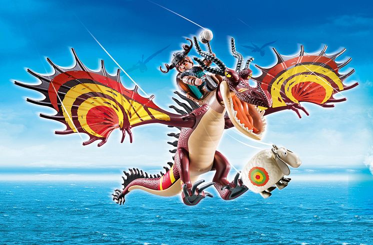 Dragon Racing Rotzbakke und Hakenzahn von PLAYMOBIL (70731)