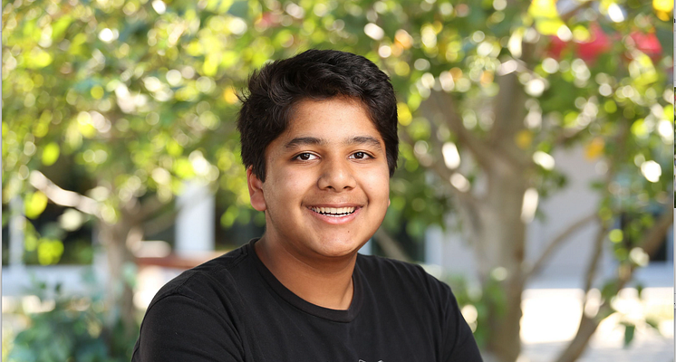 Yash Narayan, 17 years old from San Carlos, USA