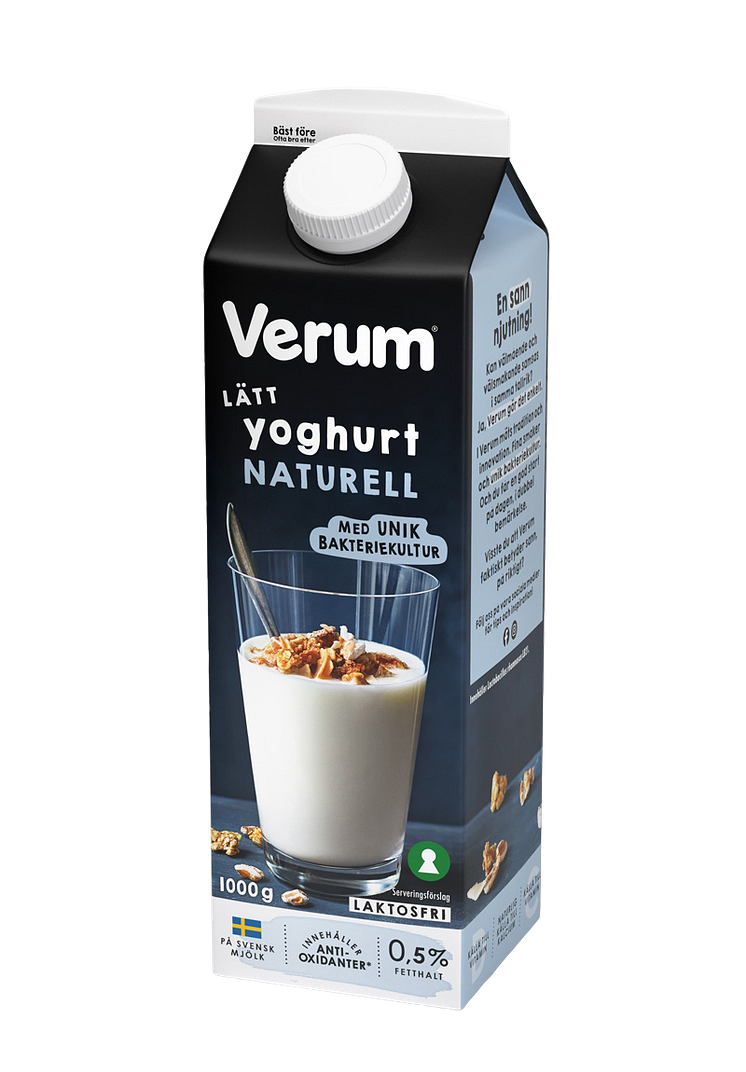 Verum lättyoghurt naturell