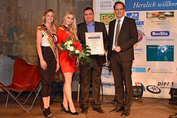 Der dritte Platz in der Kategorie "Persönlichkeiten" wurde an André Kaldenhoff, Bereichsleiter des Congress Centers Leipzig, vergeben