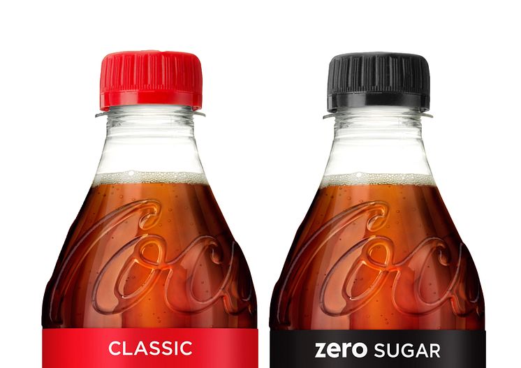 Uusissa Coca-Cola-pulloissa käytetään aiempaa vähemmän muovia