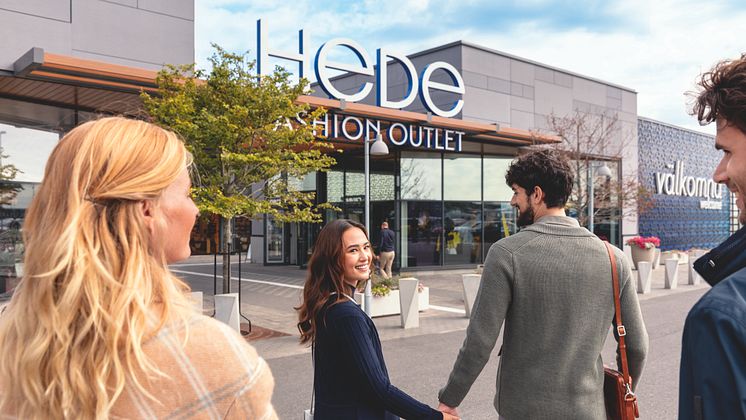 Bild Hede Fashion Outlet sommar