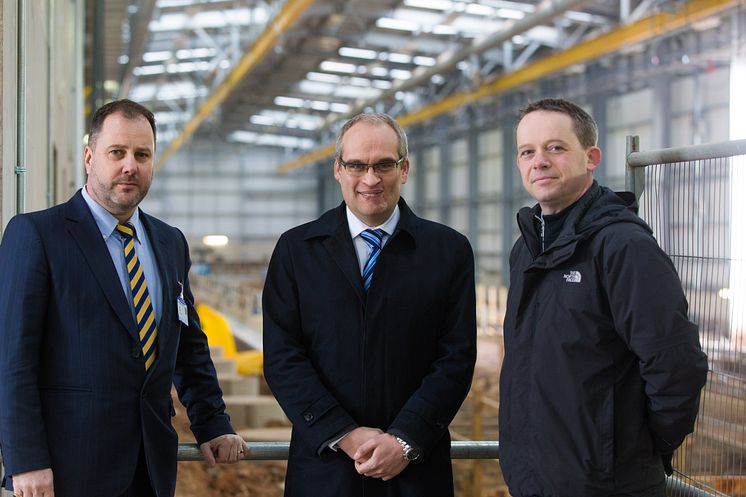 Hitachi Rail Europe celebrates topping out at new Stoke Gifford Train Maintenance Centre