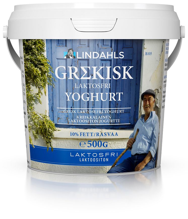 Lindahls Grekisk Yoghurt laktosfri 500 gram