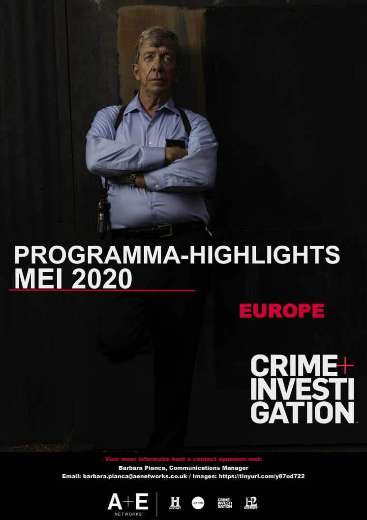  Crime+Investigation Programma - Highlights mei 2020