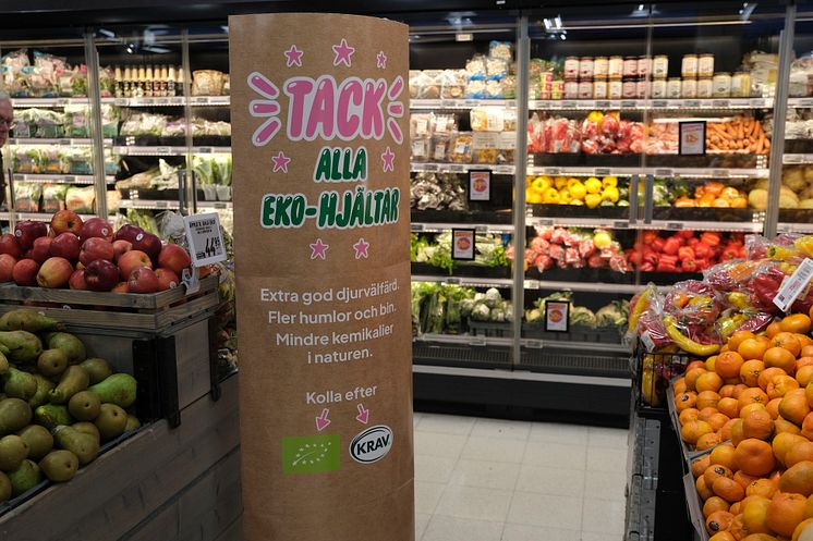 Nudging Organic – Tack alla eko-hjältar