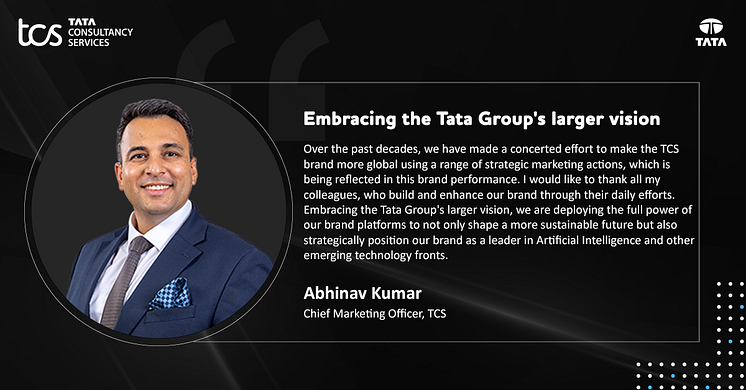 Abhinav Kumar on TCS' Brand Finance Ranking