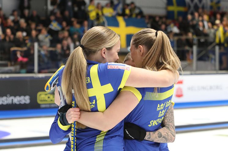 Damernas vinst i Curling-EM, Helsingborg november 2019
