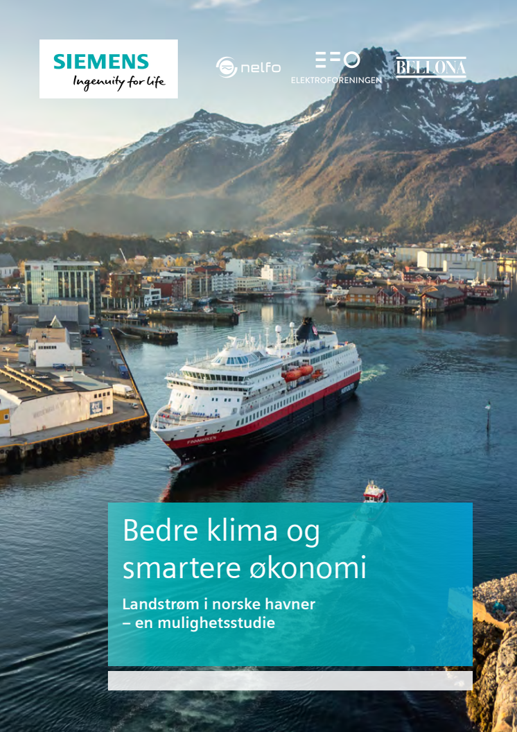 Bedre klima og smartere økonomi ved hjelp av landstrøm