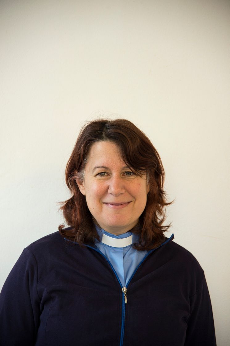 Projektledare och präst Corinna Friedl