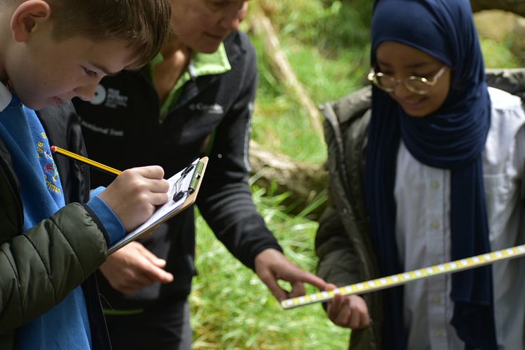 Ambassador Schools - discovering countryside. River studies. Picture by Fiona Stubbs