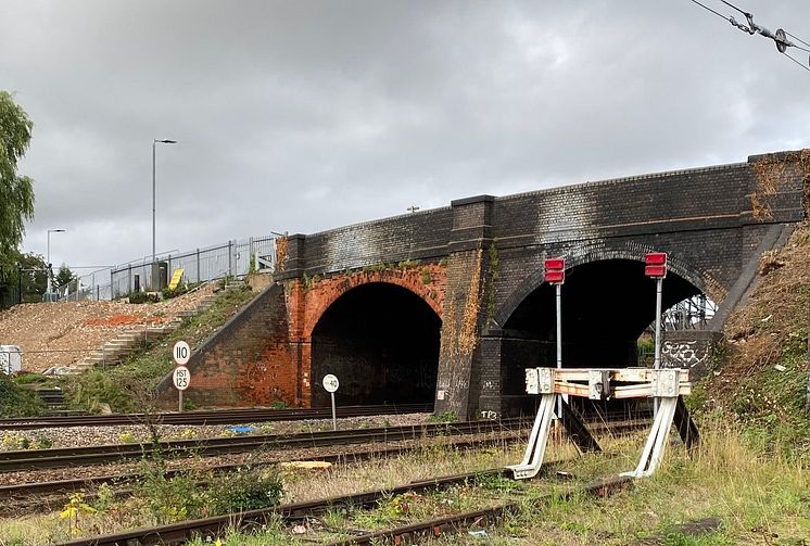 Bromham Road bridge in Bedford CREDIT Network Rail