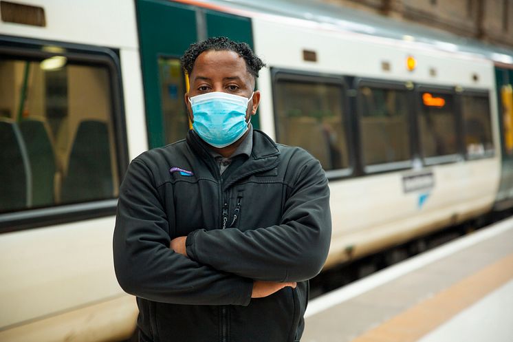 The air on-board GTR trains is refreshed continually