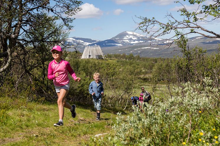 Familjevandring från Tusen