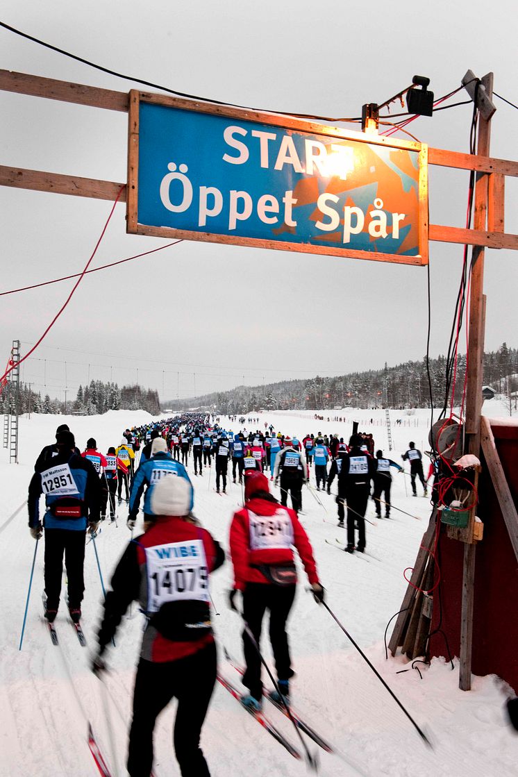 Rekord för Öppet Spår