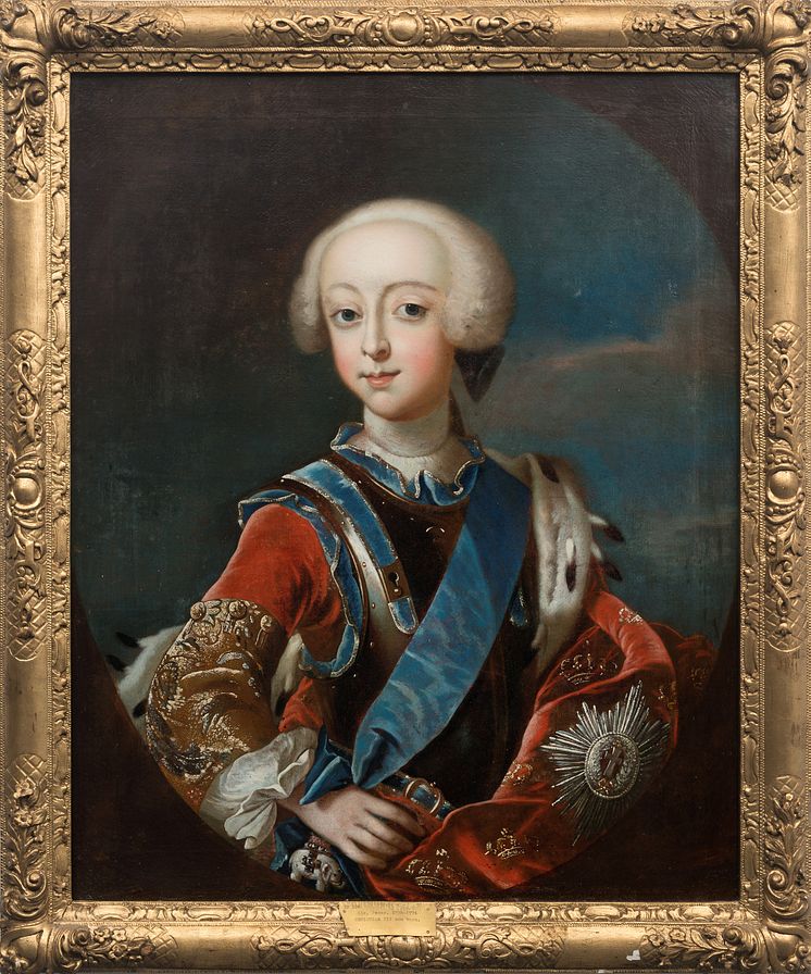 Peder Als, Portrett av Christian VII som barn, 1770.