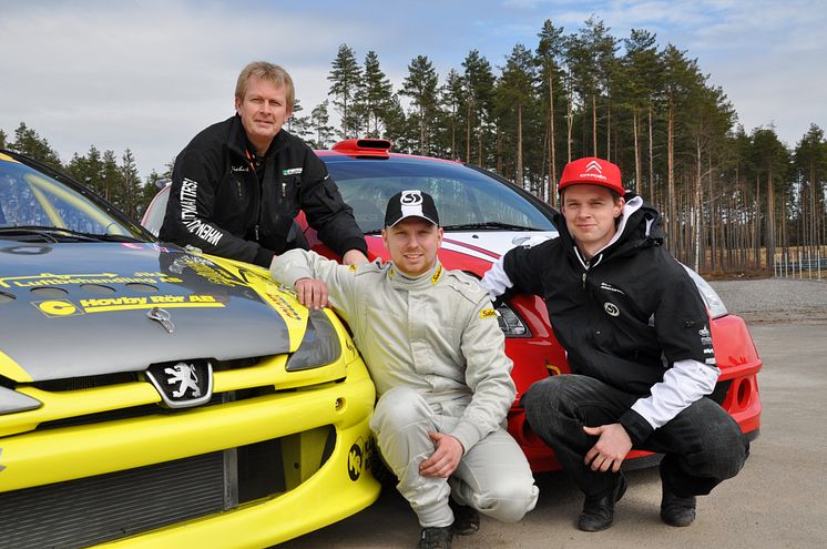 Michael Jernberg, David "LL" Johansson och Johan Larsson