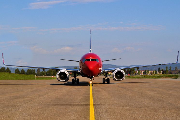 Norwegians flygplan LN-DYZ