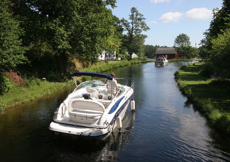 Pressbild Sveriges och Norges kanaler - Dalslands kanal