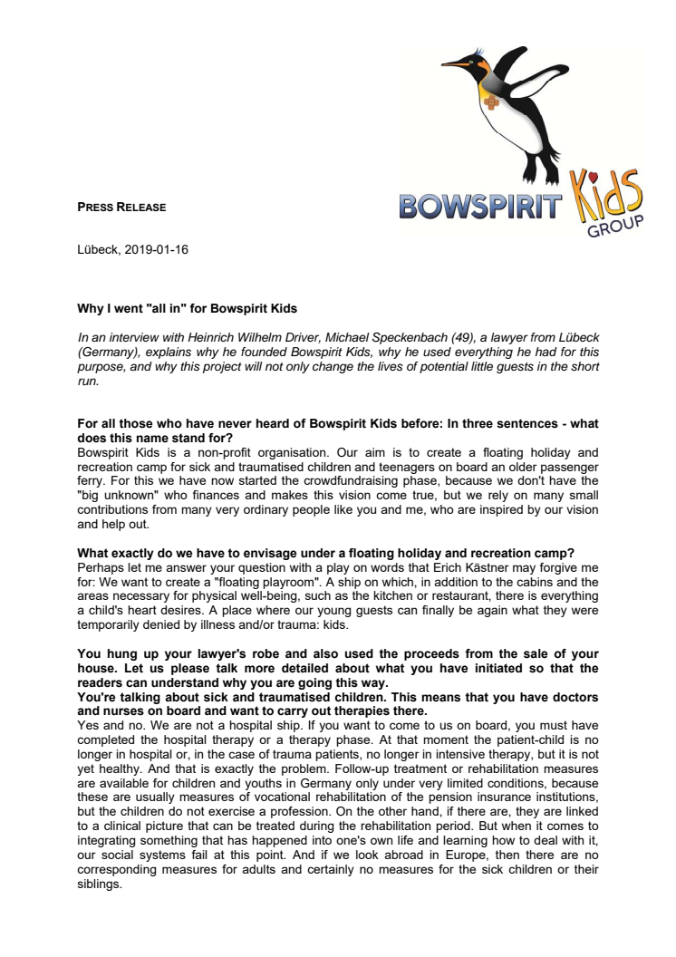 Why I went "all in" for Bowspirit Kids