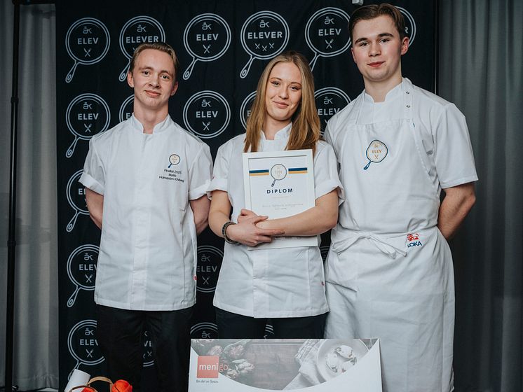 Malte, Emilia och Joel, Årets Kockelev 2025 Foto Samuel Unéus.jpg