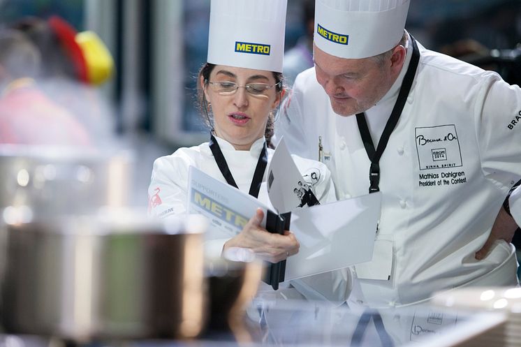 Bocuse d'Or Europe 2014, Elena Arzak, Mathias Dahlgren