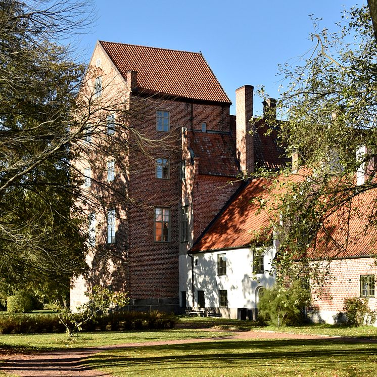 Bäckaskogs slott och kungsgård, exteriör