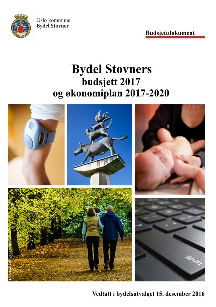 Budsjett Bydel Stovner 2017