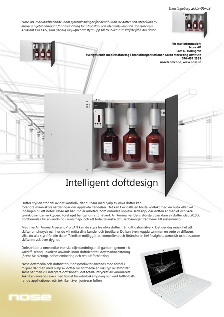 Intelligent doftdesign