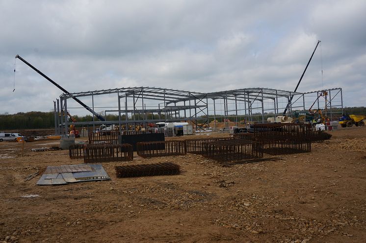 Hitachi Rail Europe Vehicle Manufacturing Facility at Newton Aycliffe