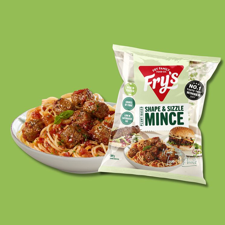 Fry's plant-based Shape & Sizzle Mince
