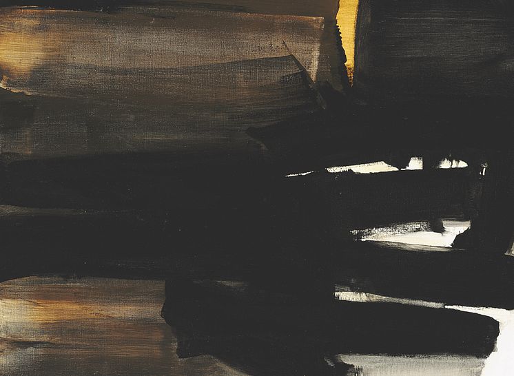 Pierre Soulages: "Peinture", 1963.