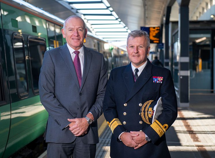 GTR has pledged its support to the Forces Community by signing the Armed Forces Covenant