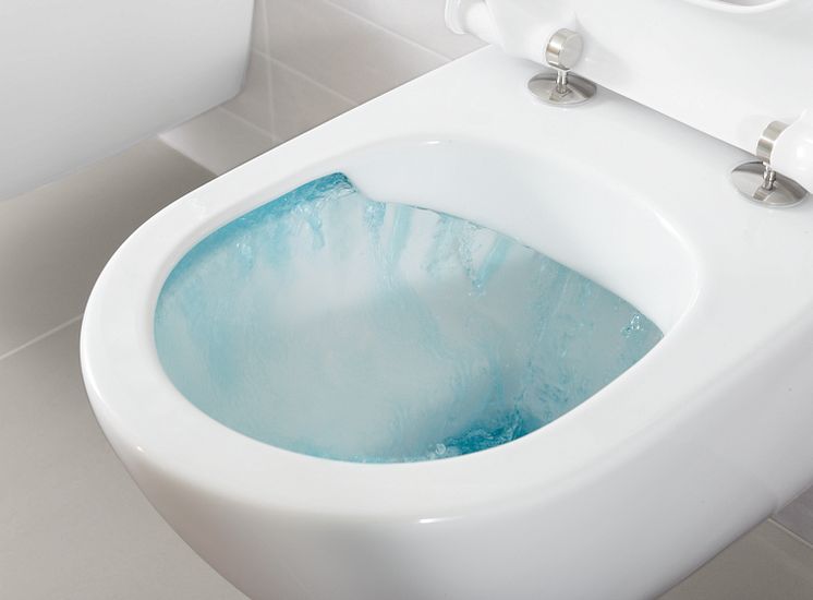 Direct Flush -åpen spylekant for enklere renhold.