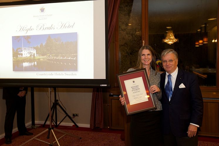 Högbo Brukshotell utnämnt till Europas ”Best Outdoor Activities Historic Hotel”.