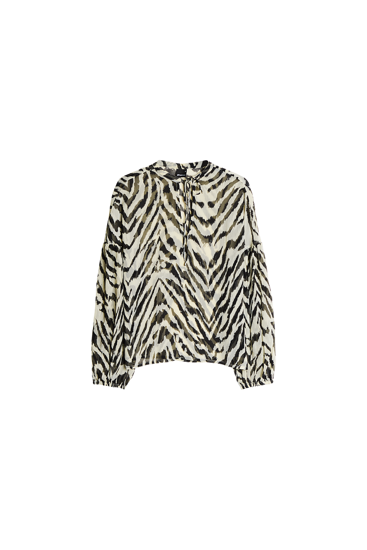 Gina Tricot 249 SEK 24.95 EUR 199 DKK Belinda blouse Zebra v.18